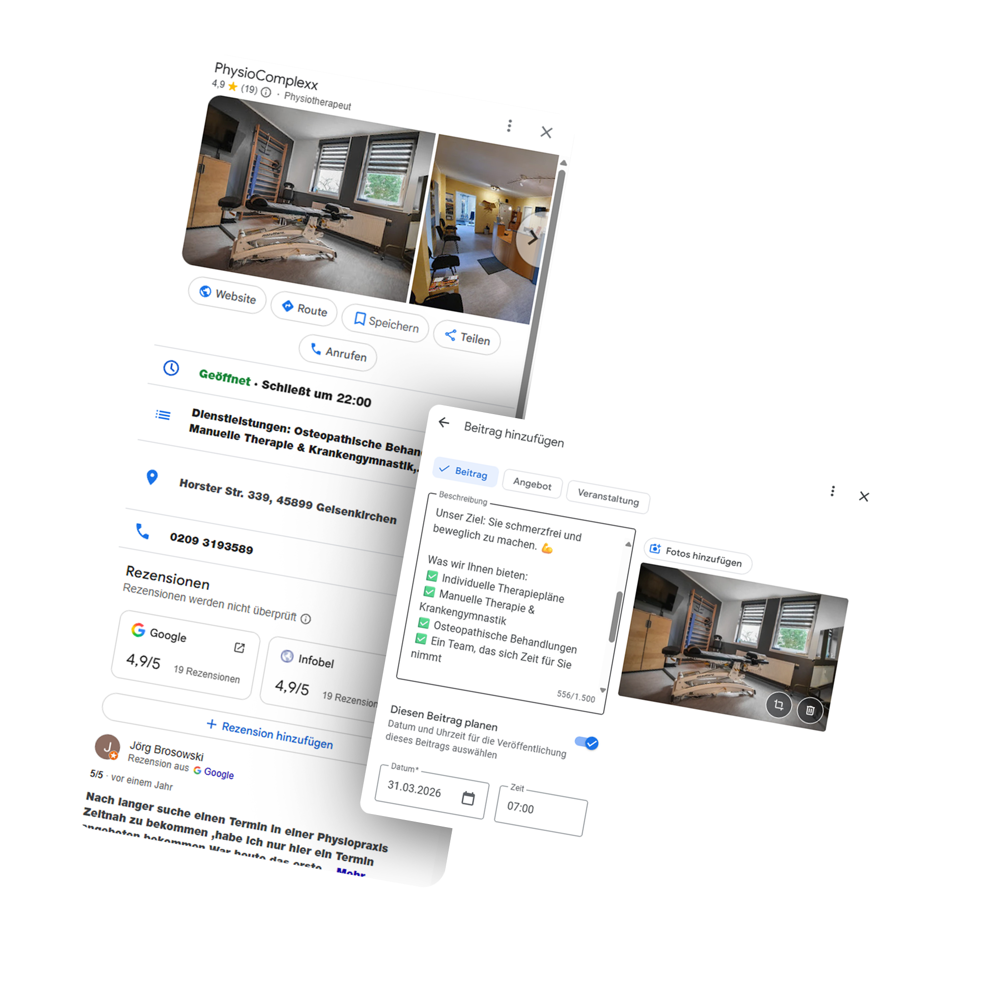 Google Maps Profil Optimierung